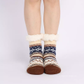 Mujeres Fluffy Fluffy Home Lounge Lindos calcetines Slipper